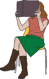 Woman reading