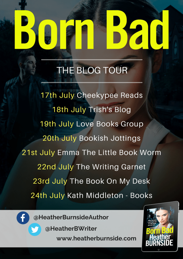 Born Bad - blog tour banner